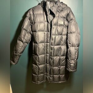 The North Face Metroplosis Parka 600 Down Fill Coat Size XL Black